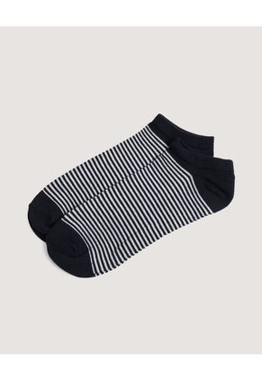Medias Pack X3 Media Invisible X3 Para Hombre Negro Ostu