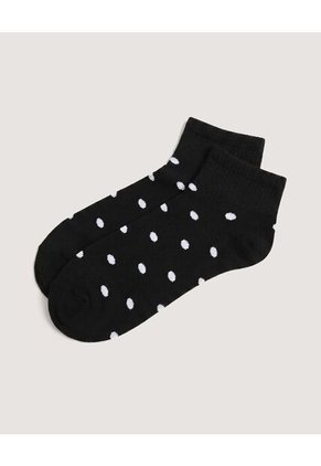 Medias Pack X3 Media Tobillera X3 Para Mujer Negro Ostu