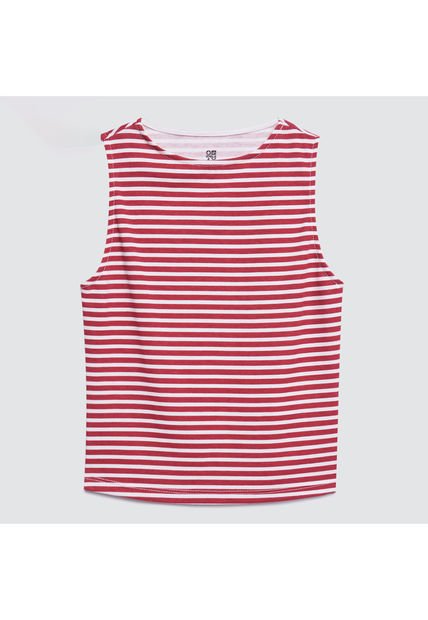 Camiseta Para Mujer Manga Sisa Color Vino Marca Ostu #40091878