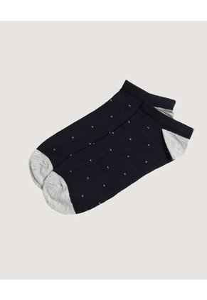 Medias Pack X3 Media Invisible X3 Para Hombre Negro Ostu