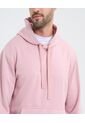 Buzo Para Hombre Hoodie Color Rosado  Marca Ostu #60060395 de Ostu