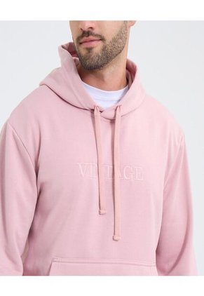 Buzo Para Hombre Hoodie Color Rosado  Marca Ostu #60060395