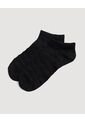 Medias Invisibles Pack X3 X3 Para Hombre Negro Ostu de Ostu