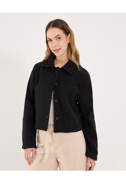 Chaqueta Para Mujer Estructurada Color Negro Marca Ostu #40080249