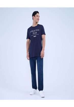 Jean Para Hombre Jogger Color Azul  Marca Ostu #60160417