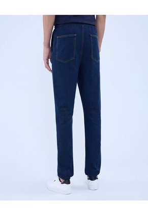 Jean Para Hombre Jogger Color Azul  Marca Ostu #60160417