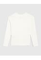 Camiseta Infantil Niña Manga Larga Cuello Redondo Color Crudo Marca Ostu #90090321 de Ostu