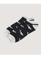 Medias Pack X3 Media Invisible X3 Para Hombre Negro Ostu de Ostu