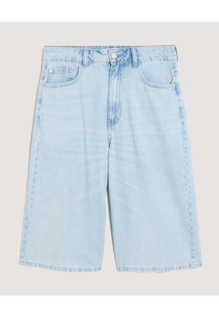 Bermuda Jort  Para Mujer Azul Ostu