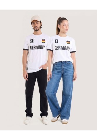 Camiseta Mundial Germany 2026 Para Hombre Blanco Ostu Ostu