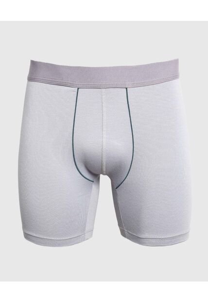 Pantaloncillo Para Hombre Boxer Filete Medio Algodón Color Gris Marca Ostu #60000507