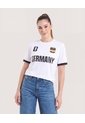 Camiseta Mundial Germany 2026 Para Hombre Blanco Ostu de Ostu