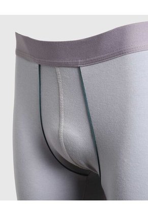 Pantaloncillo Para Hombre Boxer Filete Medio Algodón Color Gris Marca Ostu #60000507
