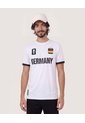 Camiseta Mundial Germany 2026 Para Hombre Blanco Ostu de Ostu