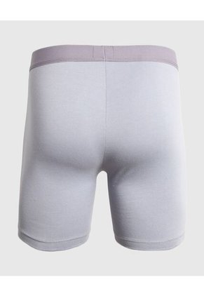 Pantaloncillo Para Hombre Boxer Filete Medio Algodón Color Gris Marca Ostu #60000507