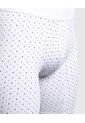 Boxer Para Hombre Filete Medio Microfibra Color Blanco Marca Ostu #60000523 de Ostu