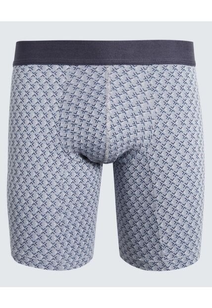 Boxer Para Hombre Filete Medio Algodón Color Gris  Marca Ostu #60000484