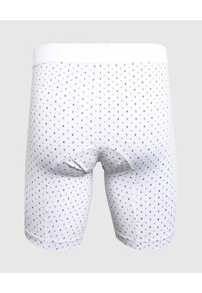 Boxer Para Hombre Filete Medio Microfibra Color Blanco Marca Ostu #60000523