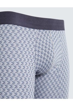 Boxer Para Hombre Filete Medio Algodón Color Gris  Marca Ostu #60000484