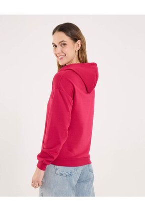 Buzo Para Mujer Hoodie Color Rojo Marca Ostu #40060459