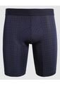 Boxer Para Hombre Filete Medio Microfibra Color Azul  Marca Ostu #60000454 de Ostu