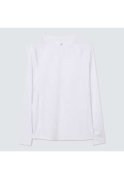 Camiseta Para Hombre Manga Larga Color Blanco Marca Ostu #60091066