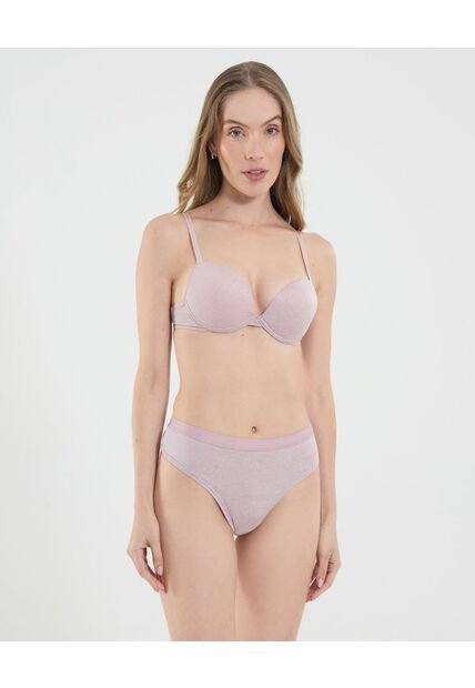 Brasier Para Mujer Media Copa Color Rosado  Marca Ostu #40830017