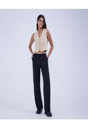 Chaleco Para Mujer  Color Arena Marca Ostu #40250016