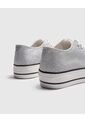 Tenis Para Mujer Canvas Color Plata Marca Ostu #40720183 de Ostu