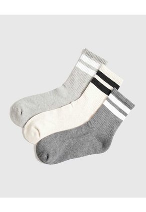 Medias Para Mujer Caña Media Color Negro Marca Ostu #40980226