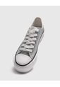 Tenis Para Mujer Canvas Color Plata Marca Ostu #40720183 de Ostu