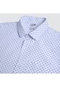 Camisa Para Hombre Manga Larga Con Bolsillo Color Blanco Marca Ostu #60010642 de Ostu
