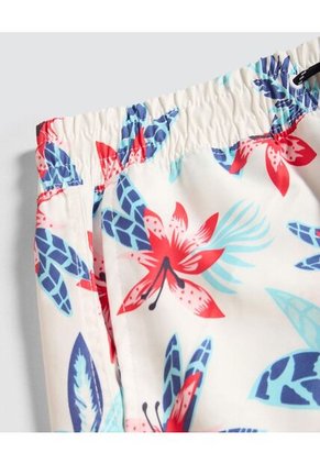 Pantaloneta Para Hombre De Baño Corta Color Rojo Marca Ostu #60270037