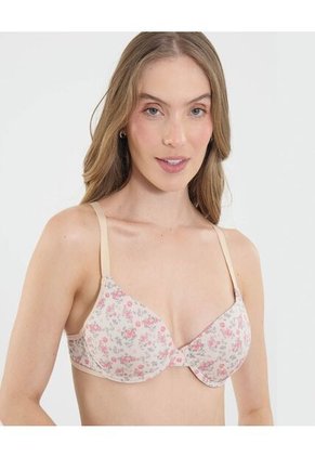 Brasier Para Mujer Media Copa Color Piel Marca Ostu #40830031