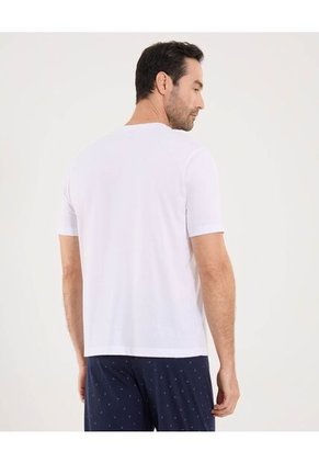 Pijama Para Hombre M/C P/L Color Azul Marca Ostu #60040204