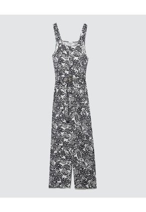 Enterizo Para Mujer Manga Sisa Color Negro Marca Ostu #40320087