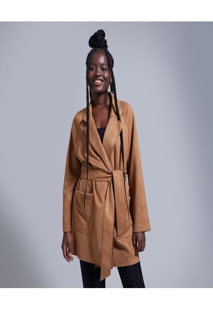 Chaqueta Para Mujer Abrigo Color Café  Marca Ostu #40080181