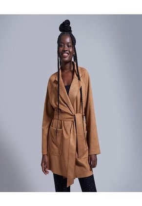 Chaqueta Para Mujer Abrigo Color Café Marca Ostu #40080181