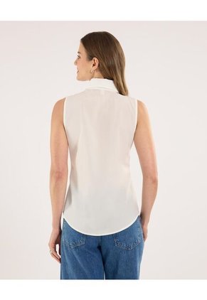 Camisa Para Mujer Manga Sisa Color Blanco Marca Ostu #40010315