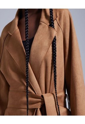 Chaqueta Para Mujer Abrigo Color Café Marca Ostu #40080181