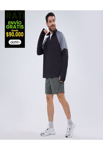 Buzo Para Hombre Cuello Alto O Cuello Tortuga Color Negro Marca Ostu #60060416 Ostu