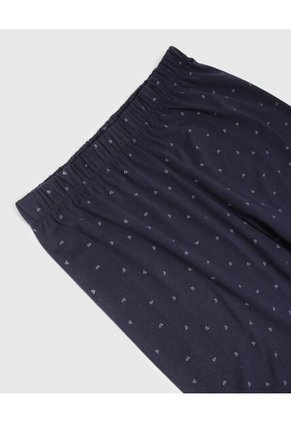 Pijama Para Hombre M/C P/L Color Azul Marca Ostu #60040204