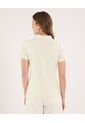 Polo Para Mujer Manga Corta Color Crema Marca Ostu #40110181 de Ostu