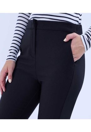 Pantalon Para Mujer  Color Negro Marca Ostu #40070707