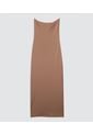 Vestido Para Mujer Manga Sisa Color Café  Marca Ostu #40170297 de Ostu