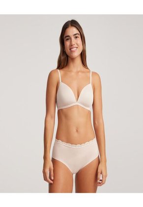 Panty Para Mujer Clasico Color Rosado Marca Ostu #40800017