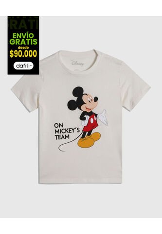 Camiseta Mickey Mouse  Para Infantil Niño #80090190 Ostu Ostu