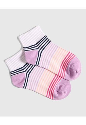 Medias Infantil Niña Tobillera Color Negro Marca Ostu #90980117