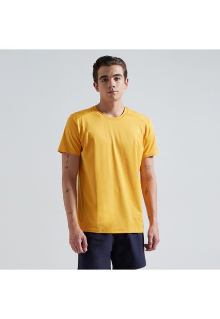 Camiseta Para Hombre Manga Corta Color Naranja Marca Ostu #60091021