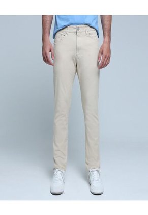 Pantalon Para Hombre  Color Beige Marca Ostu #60070325